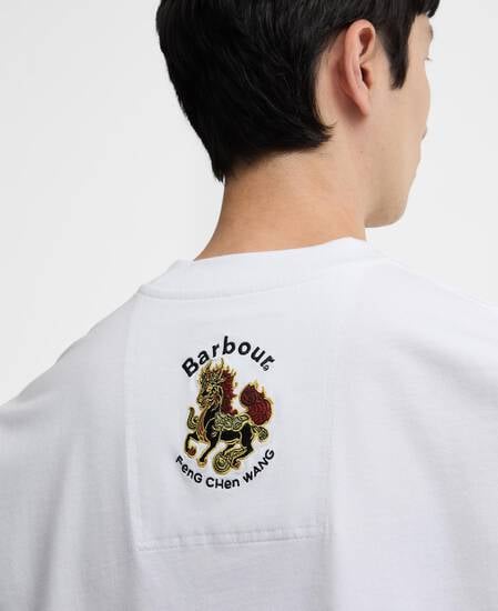 Barbour x Feng Chen Wang Graphic T-Shirt White
