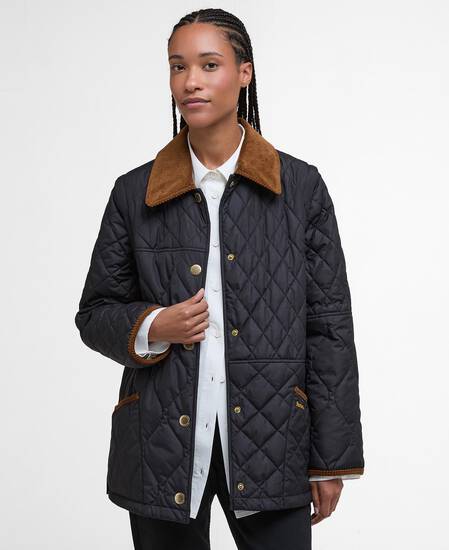 Giacca trapuntata Lorrie Black