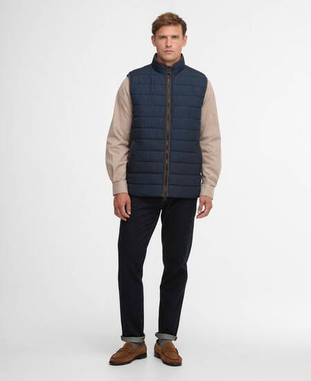 Broughton Quilted Gilet Navy