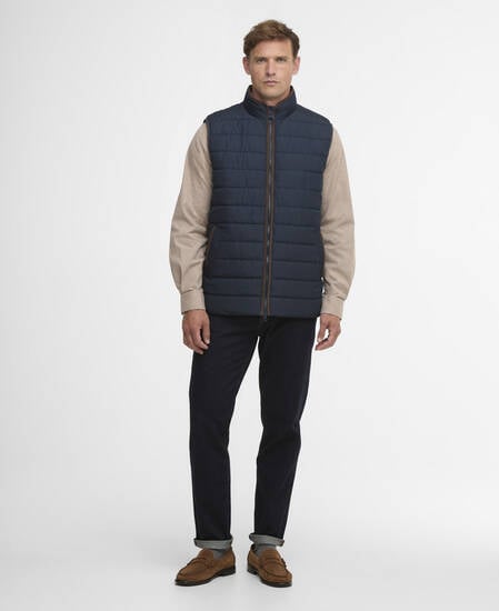 Broughton Quilted Gilet Navy
