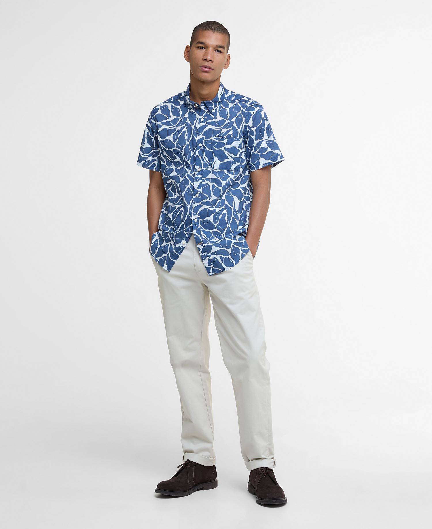 Spillroad Printed Short-Sleeved Shirt image number 1