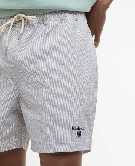 Somerset Pinstripe Swim Shorts Washed Stone