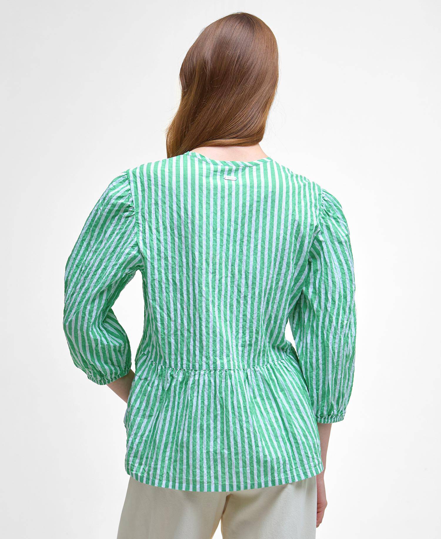 Daison Striped Blouse image number 2