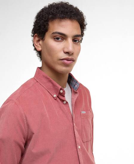 Ramsey Tailored Long-Sleeved Shirt Earth Pink Ramsey Tailored Long-Sleeved Shirt Earth Pink