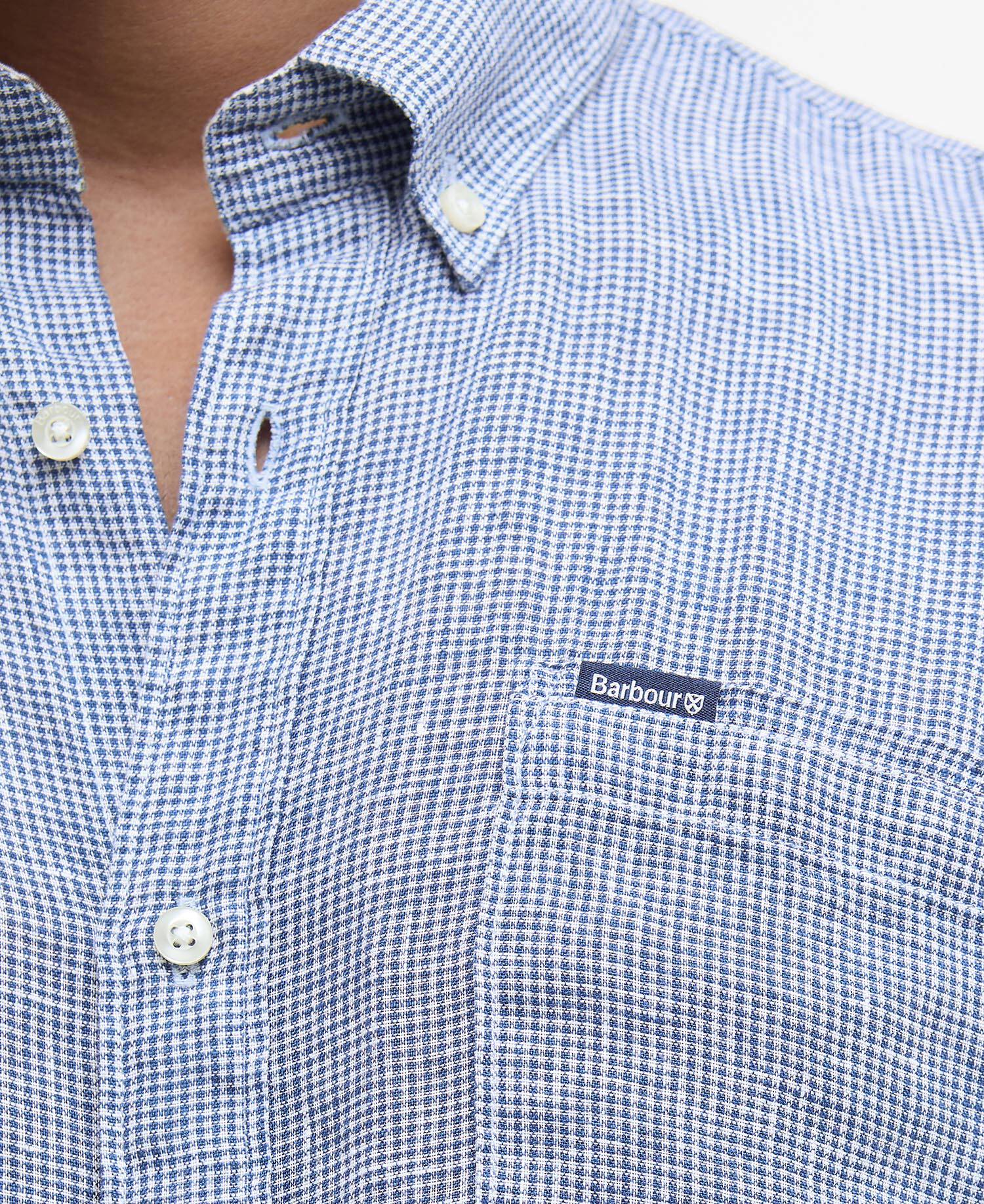 Linton Tailored Long-Sleeved Shirt Classic Navy image number 5