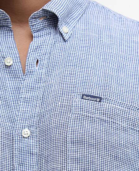 Camicia sartoriale di lino Linton 