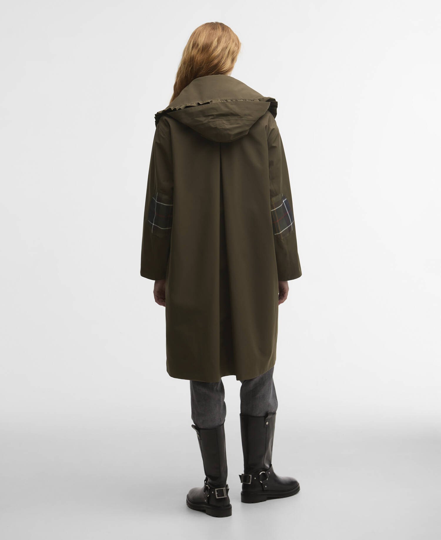 Barbour x GANNI Waterproof Parka Jacket image number 2