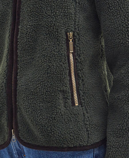 Lavenham Fleece Olive-Classic