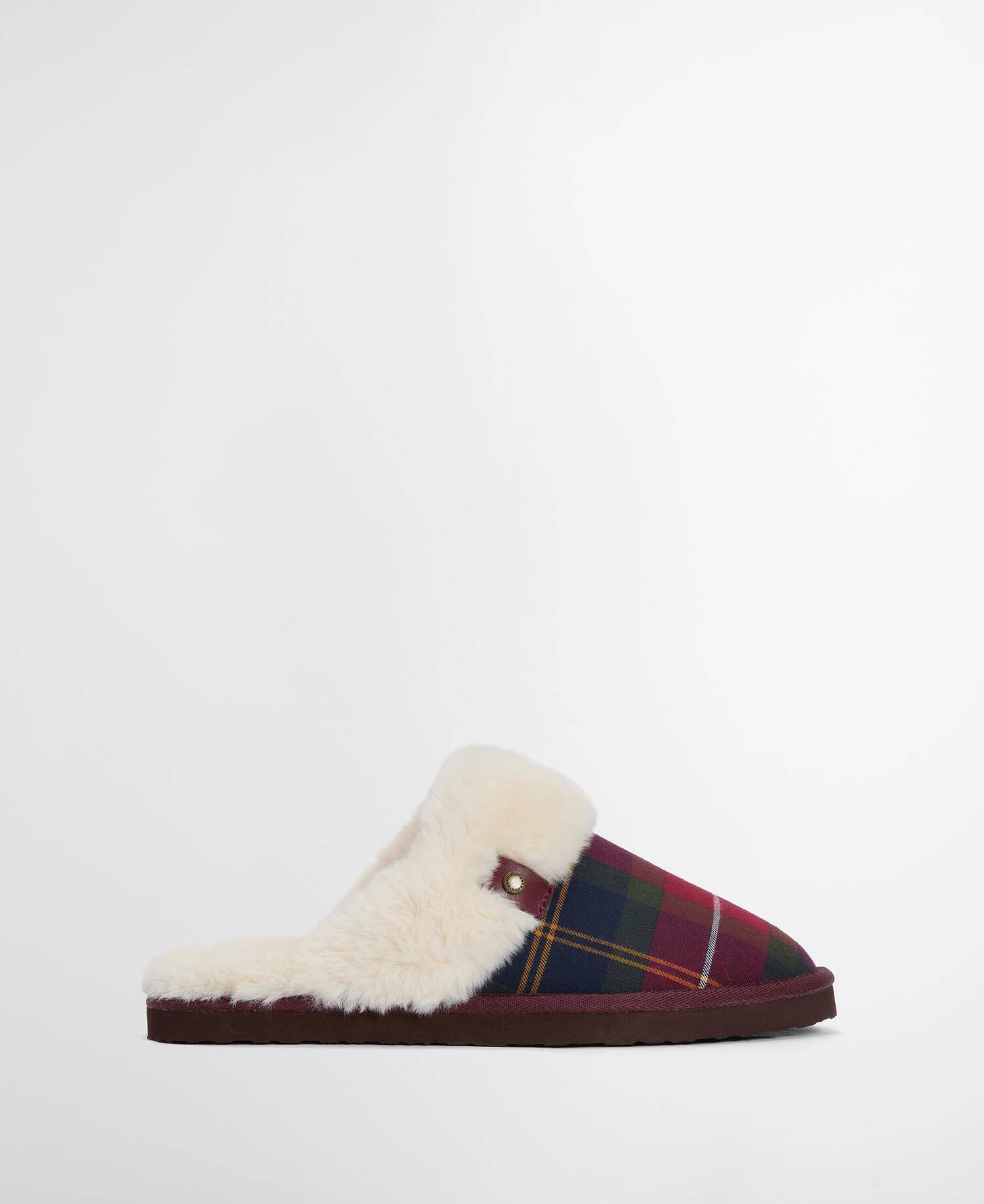 Claudia Tartan Mule Slippers image number 0