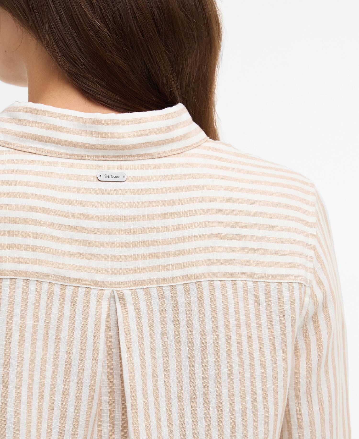 Bluse Marine Long-Sleeved Relaxed Hessian Stripe image number 4