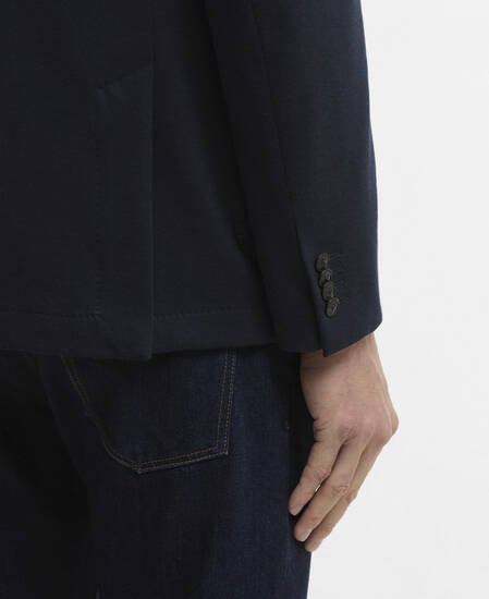Harthope Jersey Blazer Navy