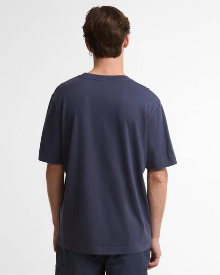 Leighton Graphic T-Shirt Oxford Navy