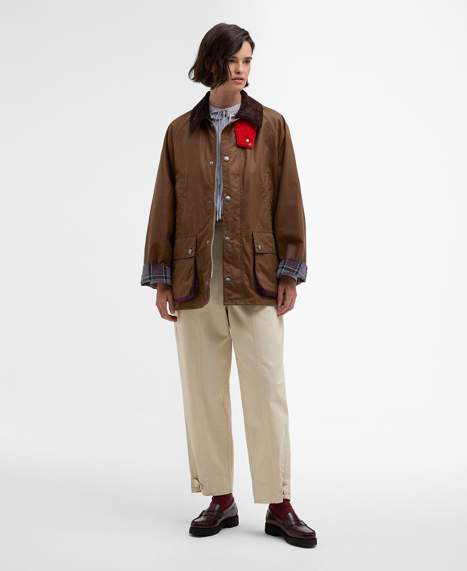 Buy Paul Smith loves Barbour Oversized Bedale Waxed Jacket
