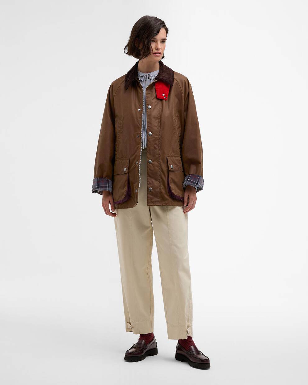 Paul Smith loves Barbour Wachsjacke Oversized Bedale
