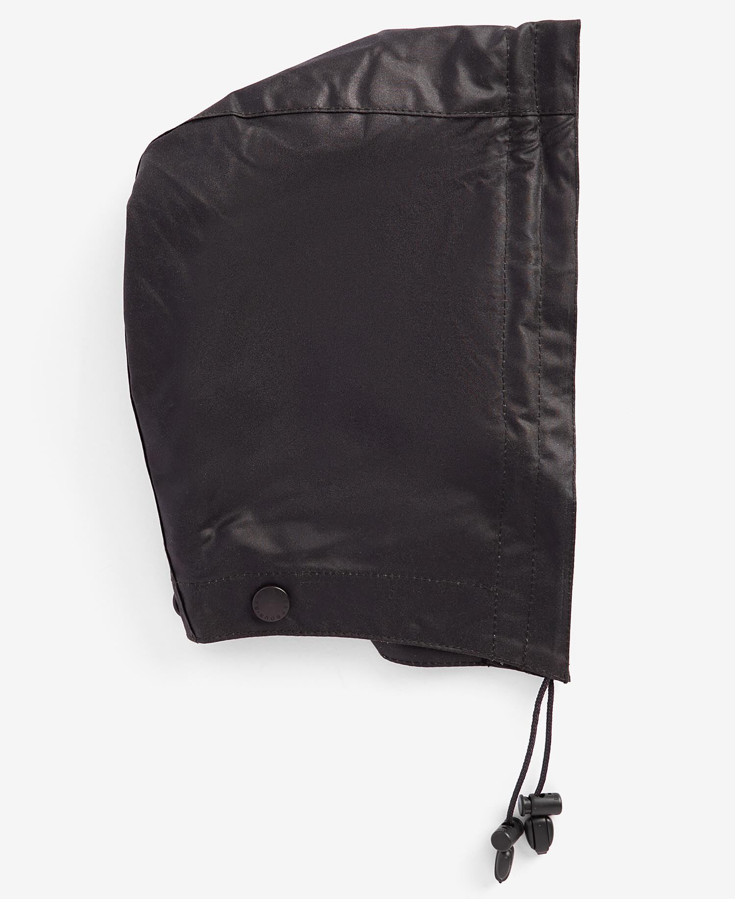 Waxed Cotton Plain Hood Rustic