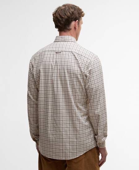 Bank Regular Long-Sleeved Shirt Dark Ecru