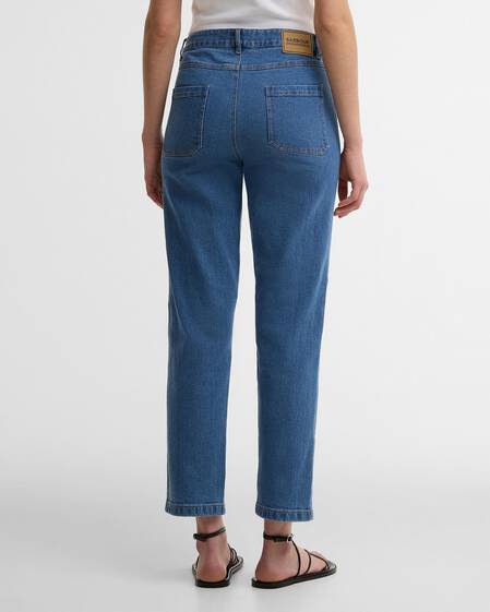 Seren Straight-Leg Jeans Denim Blue
