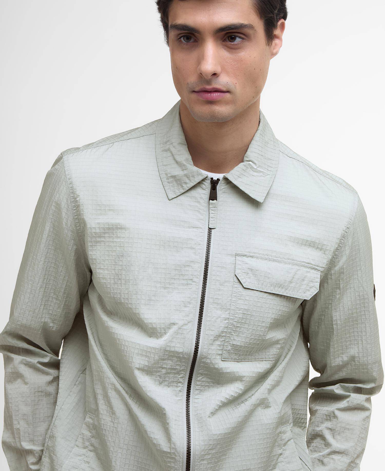 Rosso Ripstop Overshirt image number 3