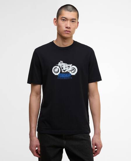 T-shirt con stampa Cruise Black
