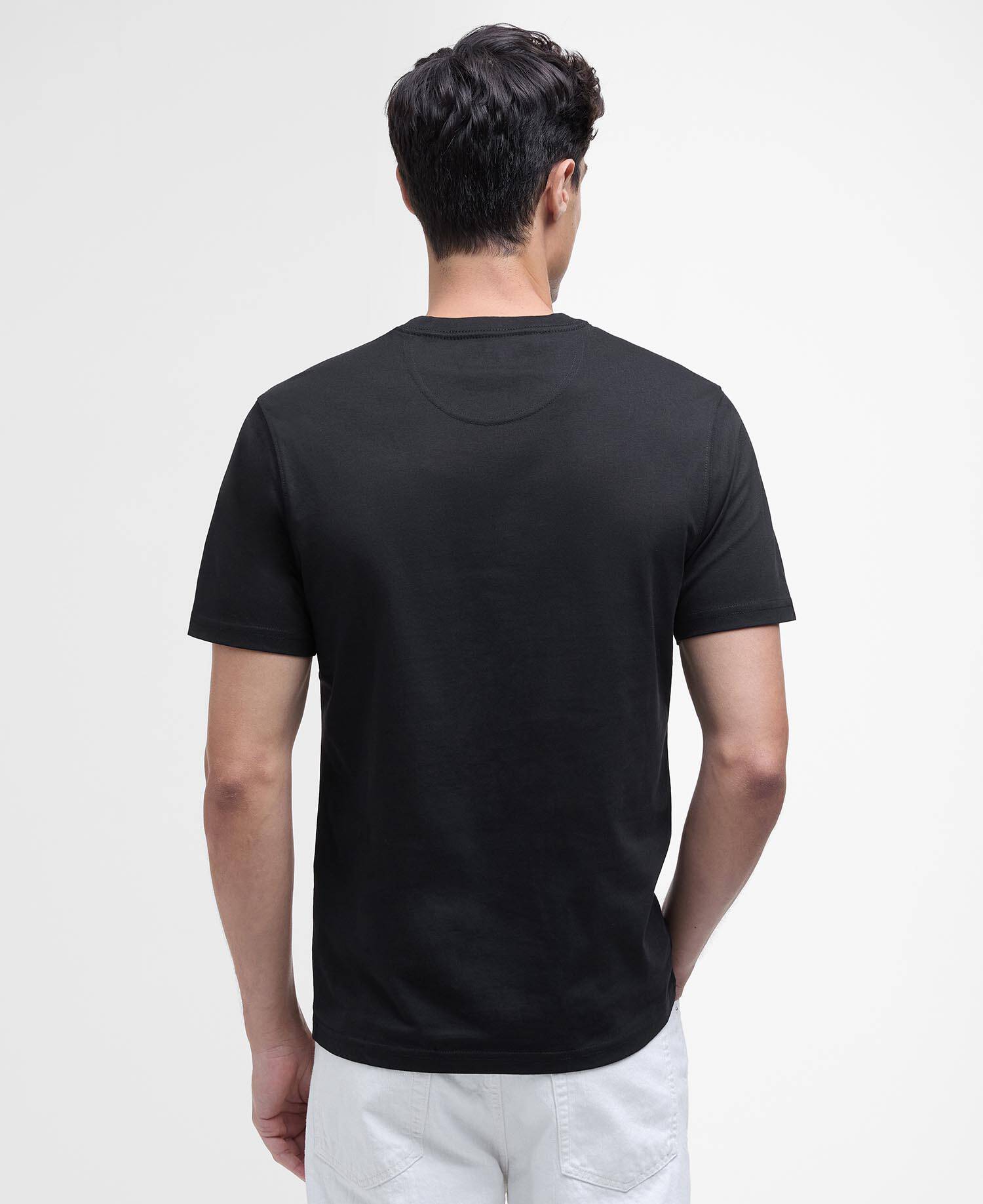 Small Logo T-Shirt Black-Yellow image number 2