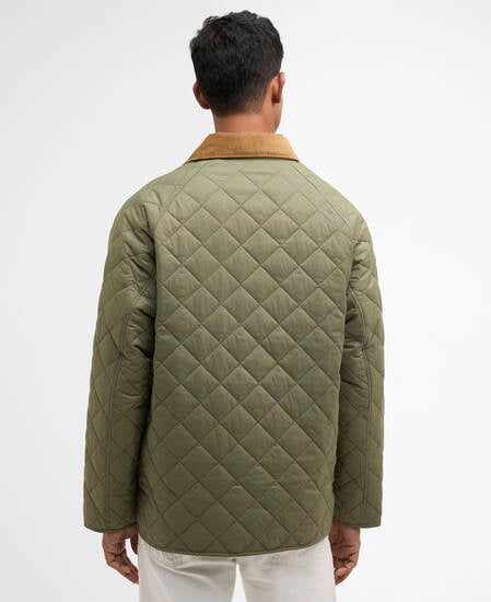 City Bedale Quilted Jacket Dusty Olive