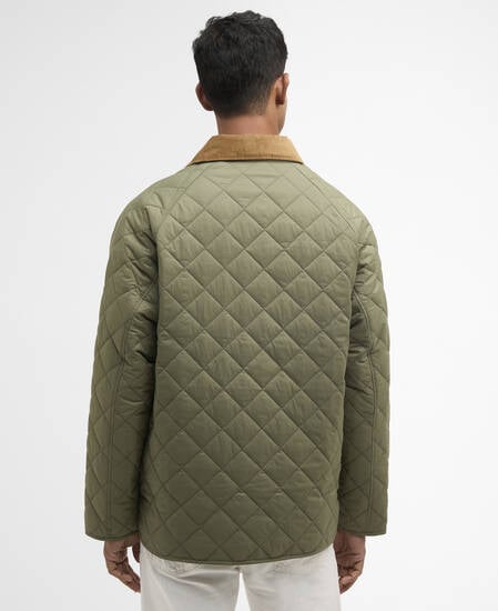 City Bedale Quilted Jacket Dusty Olive