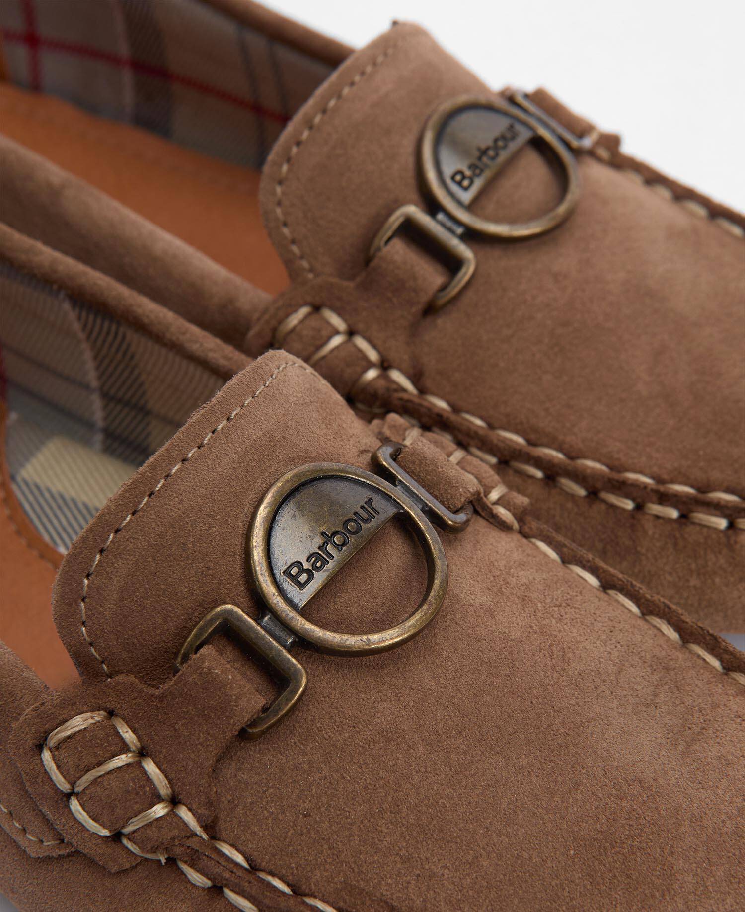 Laire Driving Shoes Light Trench Suede image number 2