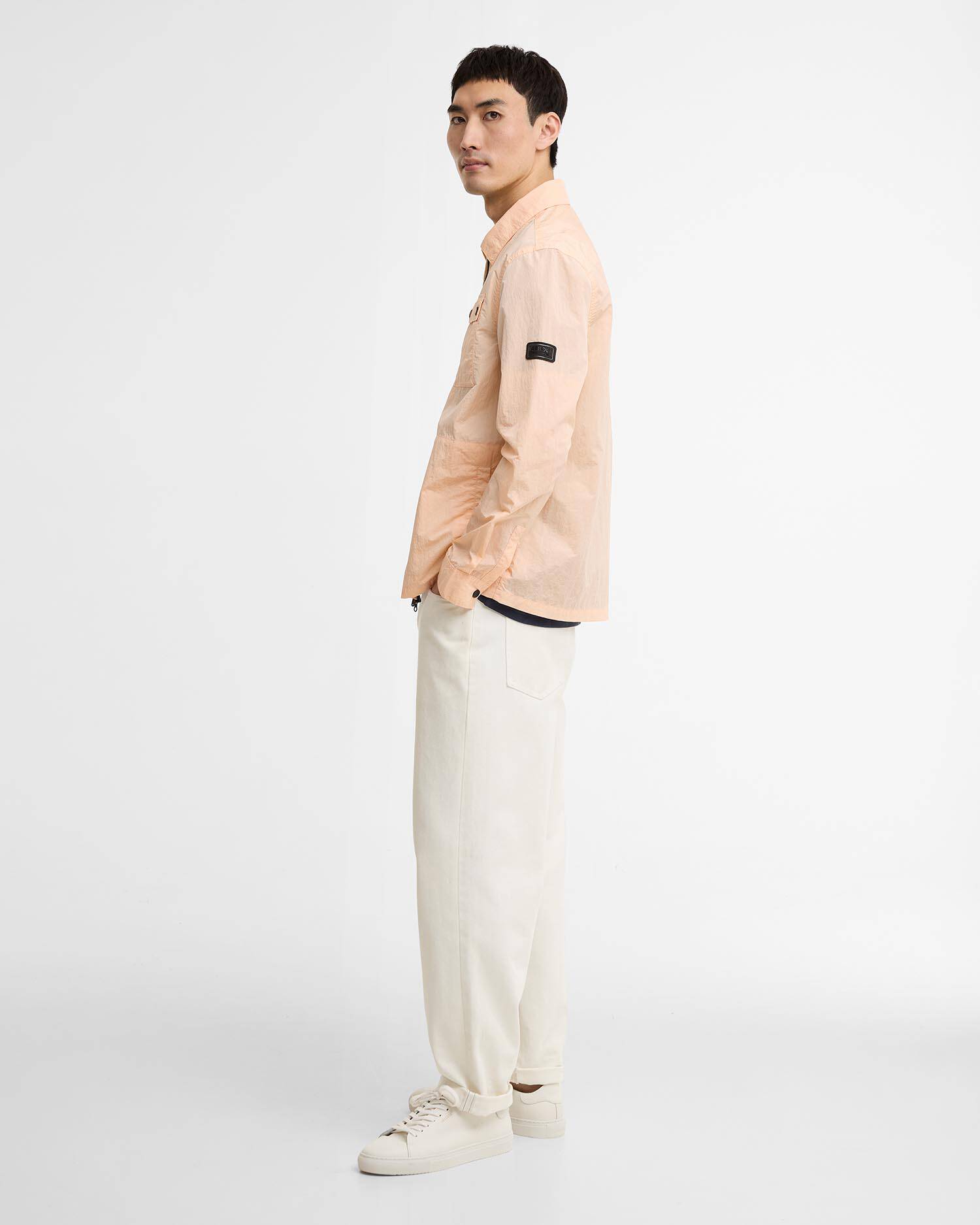 Overshirt Inline Bleached Apricot image number 1