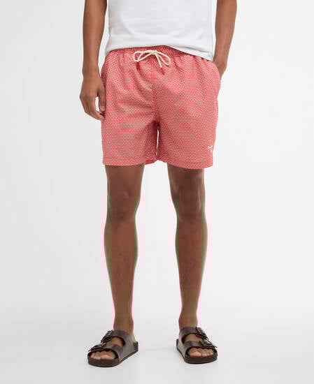 Badeshorts Shell Red