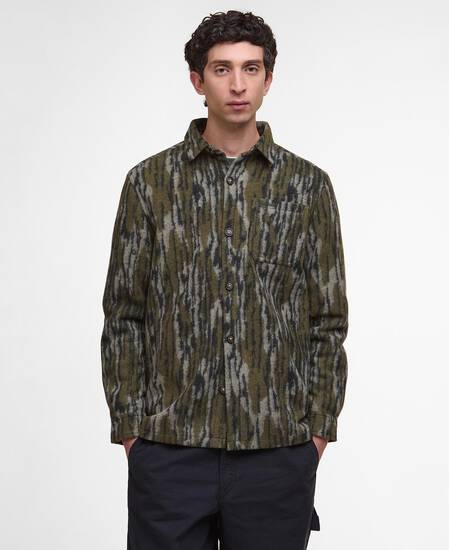 Boldon Relaxed Camo Overshirt