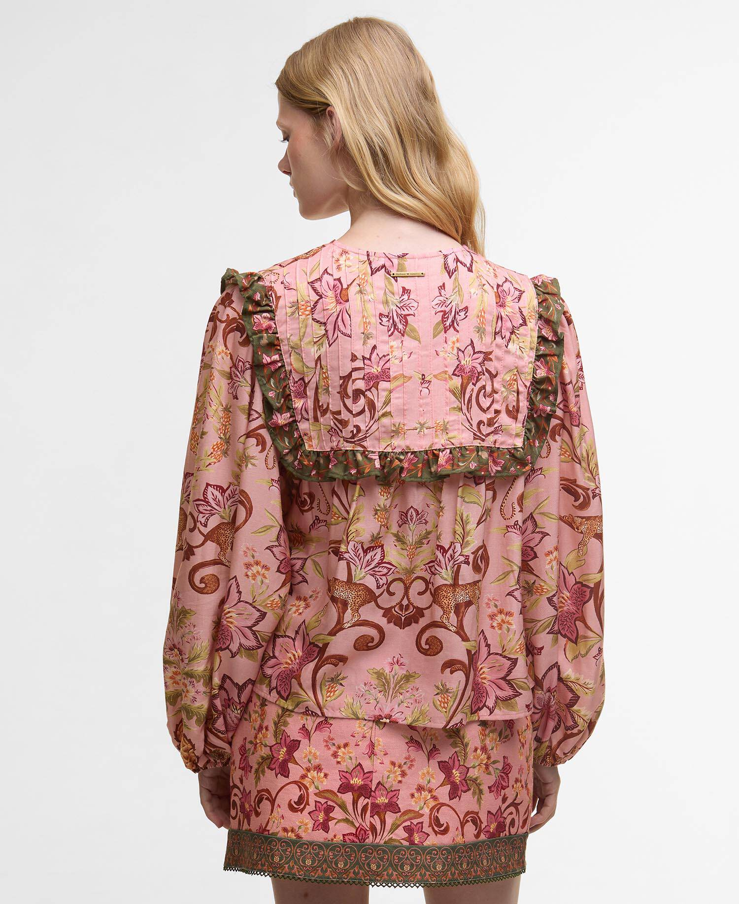 Barbour FARM Rio Cami Long-Sleeved Blouse Tropical Print image number 2