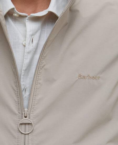 Rye Lightweight Gilet Concrete