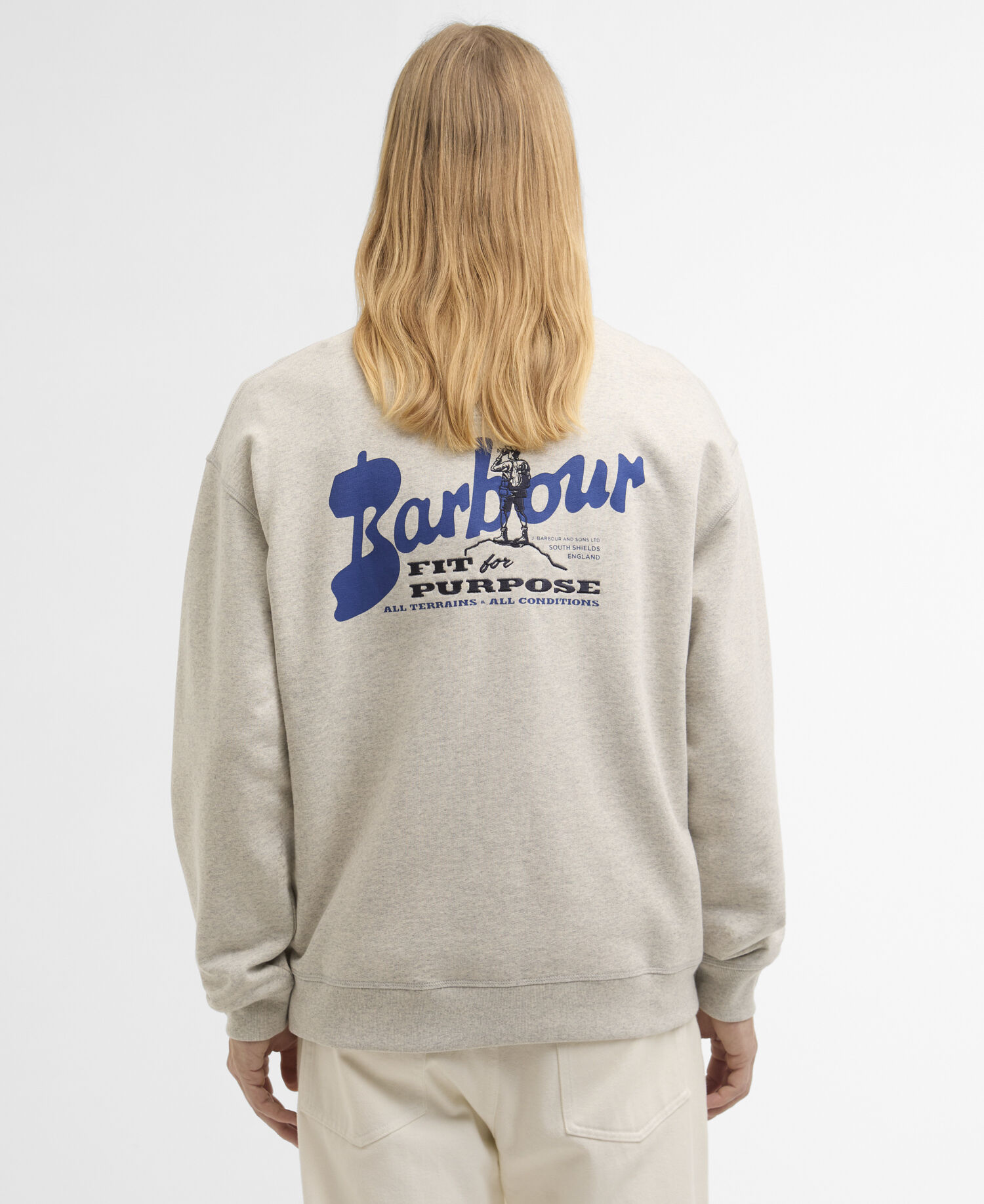 Blythe Crew Neck Jumper Neutral Marl