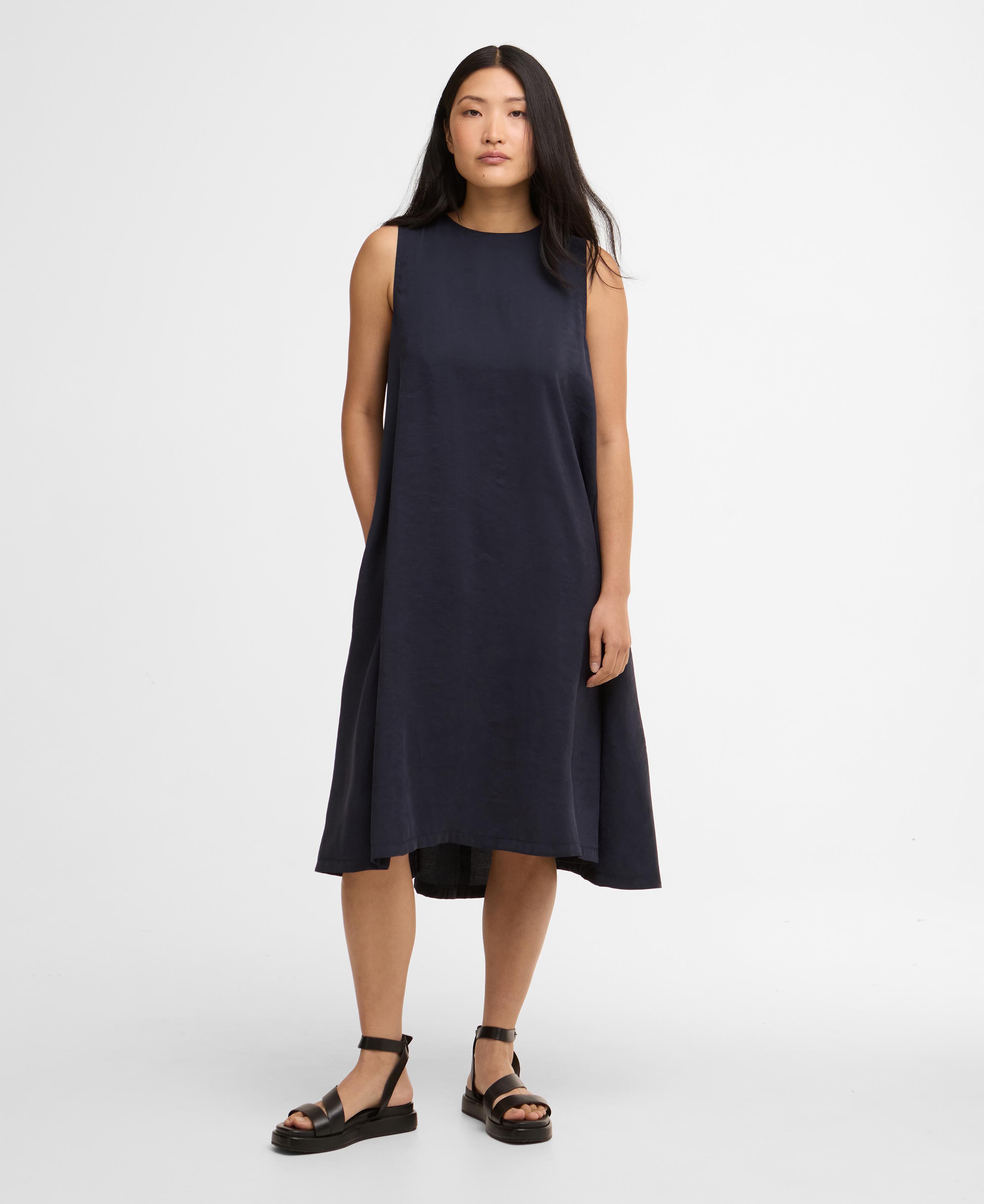 Salthill Maxi Dress Dark Navy