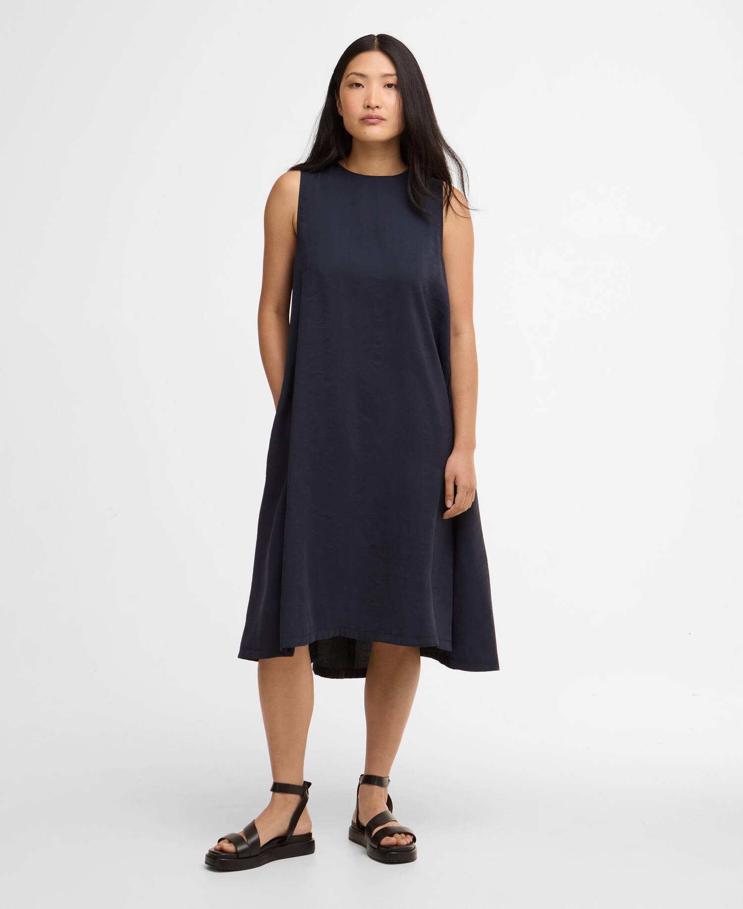 Salthill Maxi Dress Dark Navy image number 0