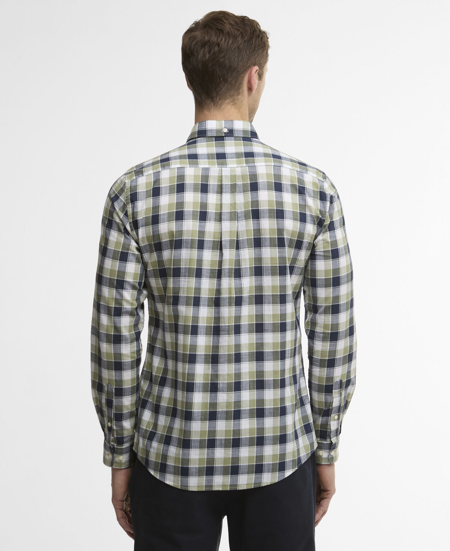 Hemd Harwood Gingham Tailored Olive