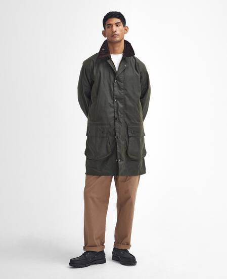 Border® Waxed Jacket Archive Olive