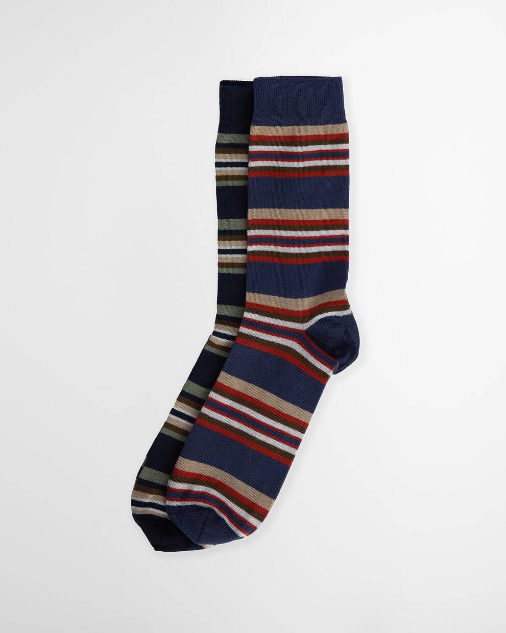 Summer Stripe 2 Pack Socks