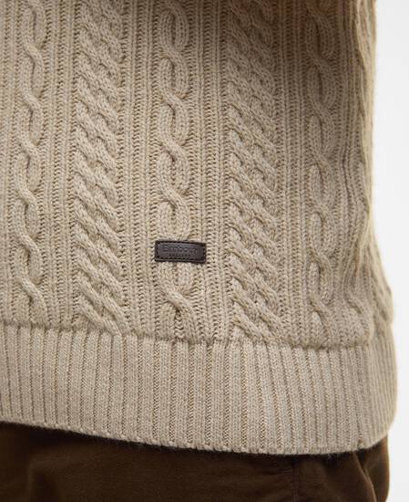 Maglione a trecce Lowfen Stone