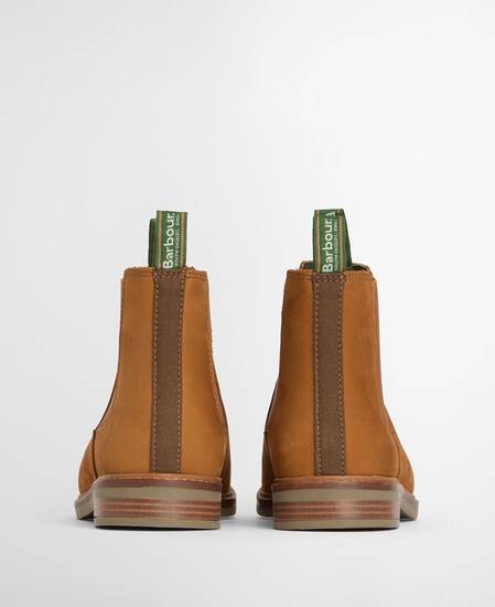 Farsley Chelsea Boots Dark Tan