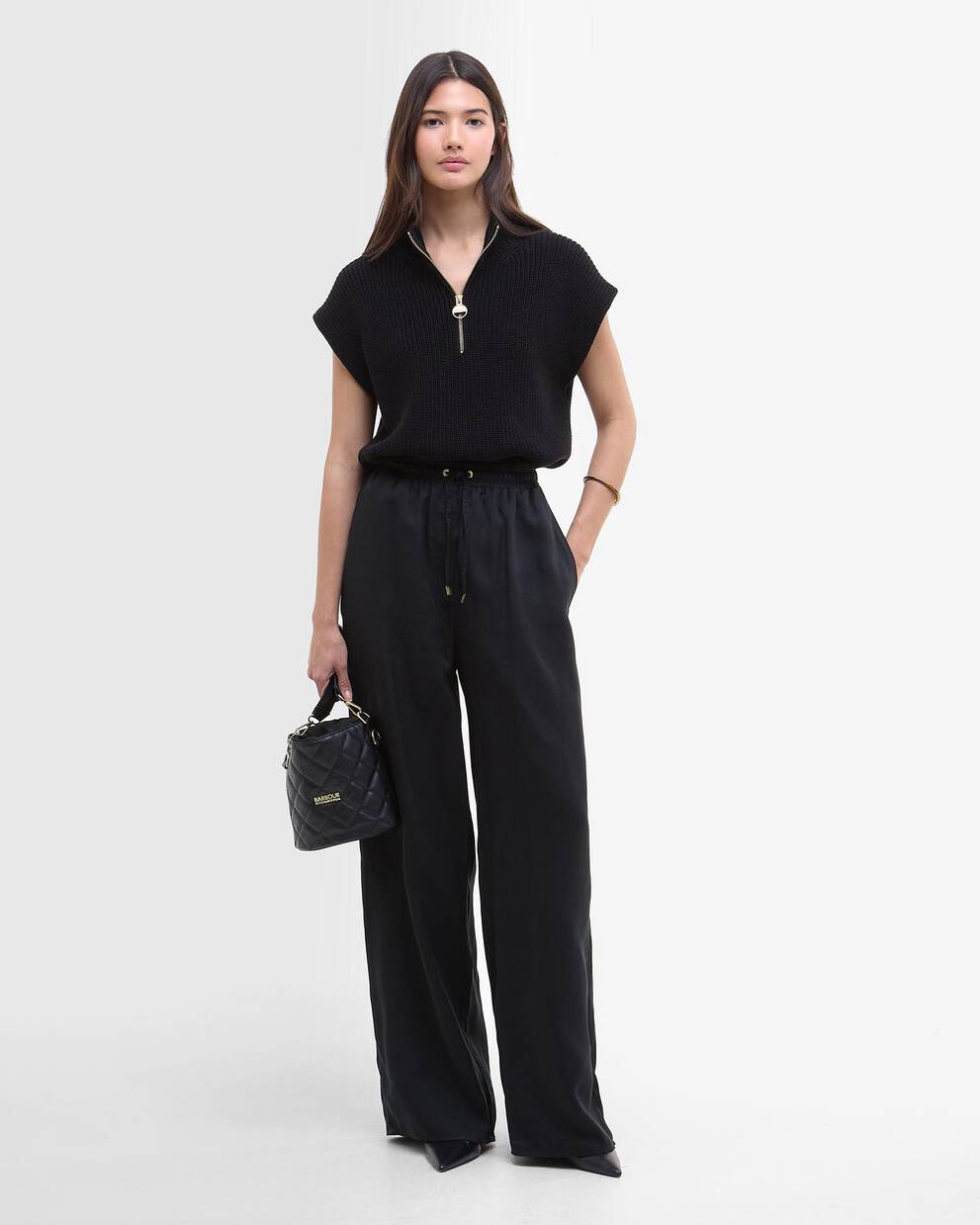 Clara Relaxed Wide-Leg Trousers