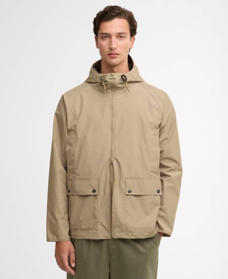 Domus Waterproof Jacket Washed Stone