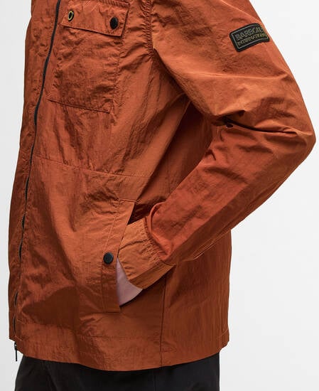 Inline Overshirt Dark Ginger Inline Overshirt Dark Ginger