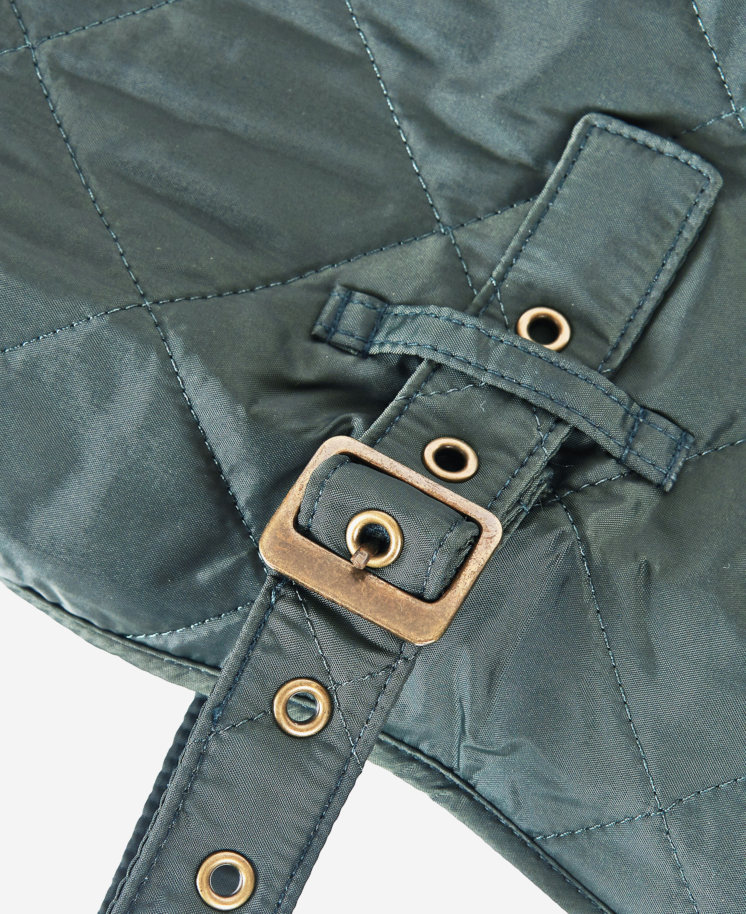 Quilted Dog Coat Olive