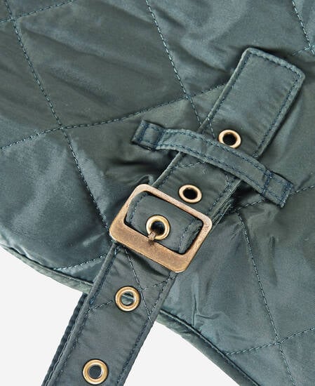 Quilted Dog Coat Olive