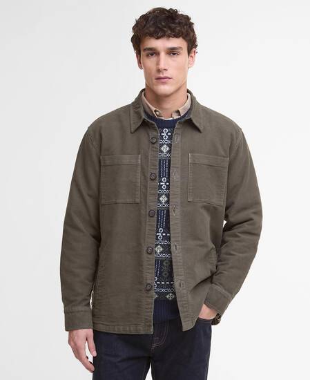 Moleskin Overshirt Dark Olive Moleskin Overshirt Dark Olive