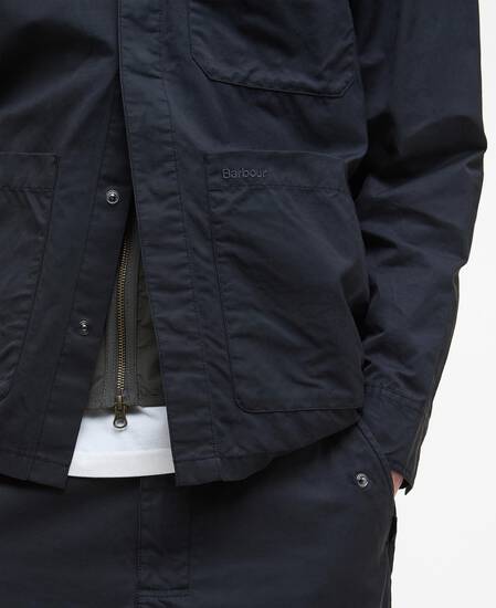 Overshirt Silverbay Oversized Twill Black