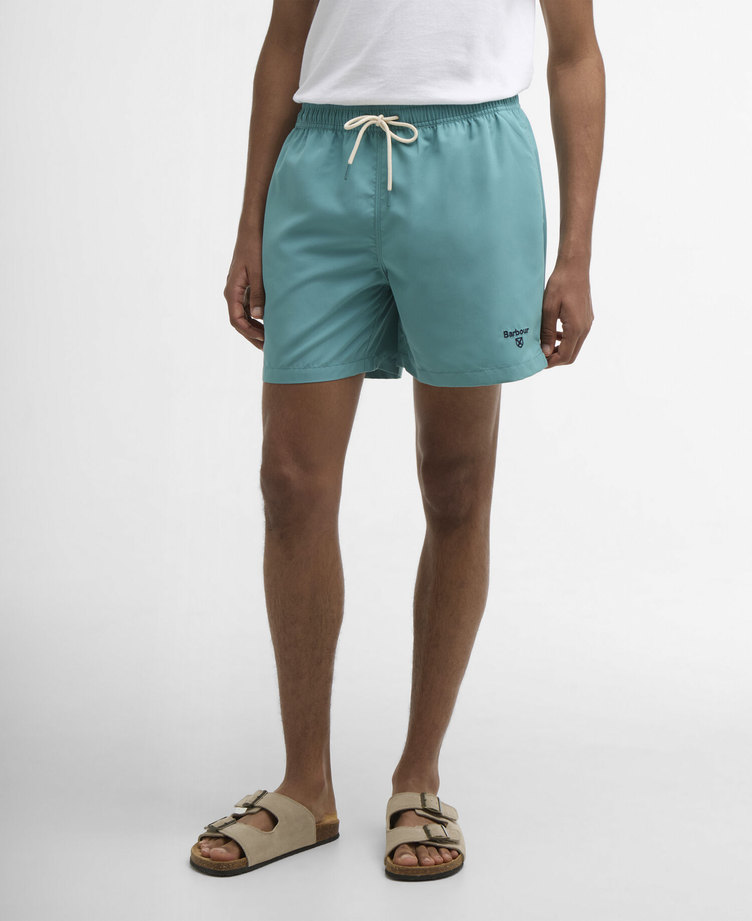 Logo Swim Shorts Light Teal
