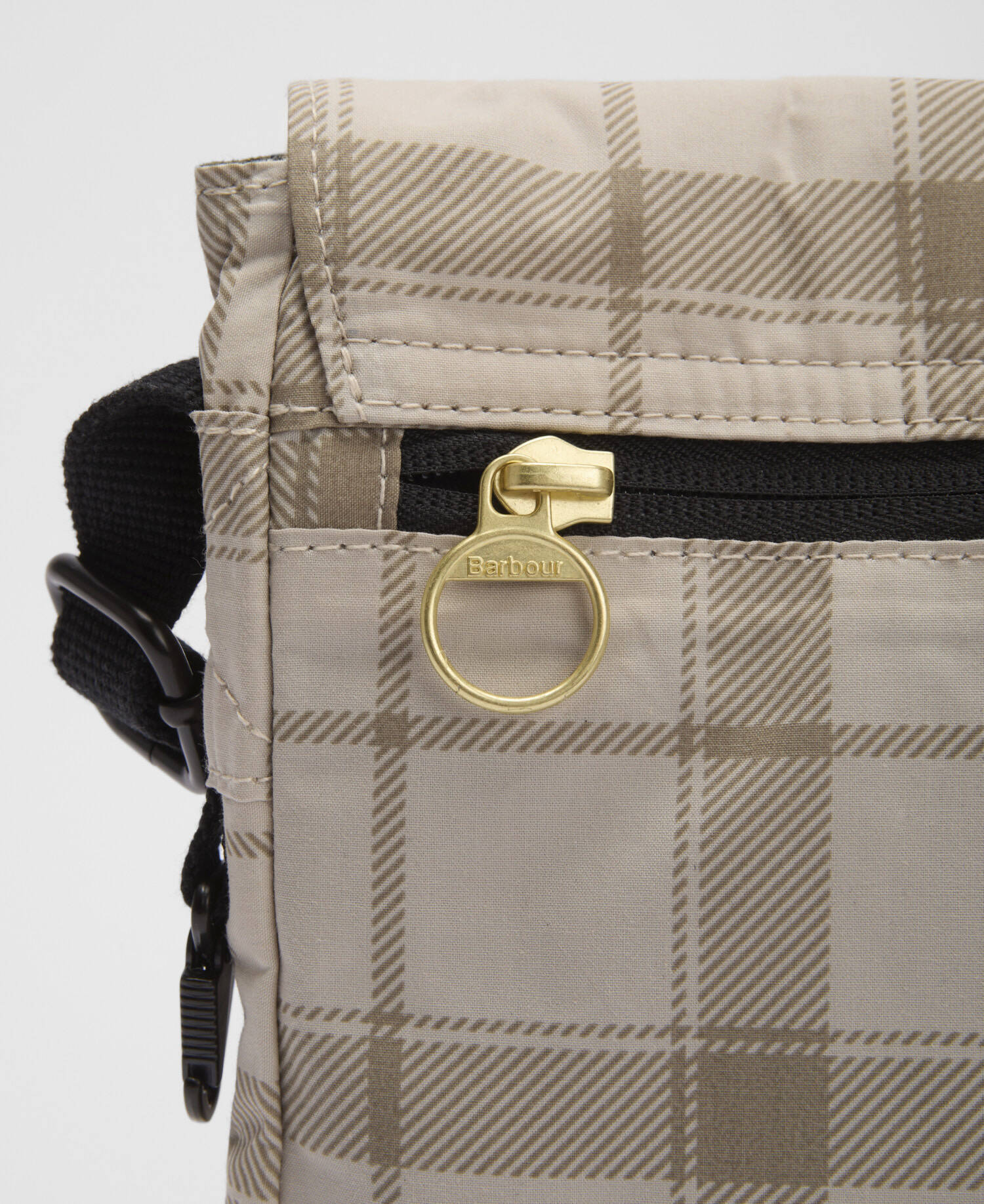 Transport Crossbody Bag Mist Tartan image number 4