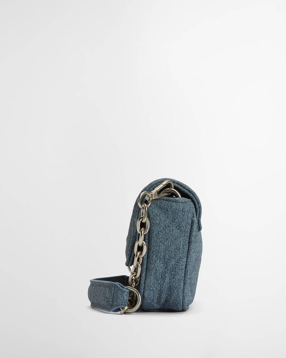 Denim Mini Soho Crossbody Bag